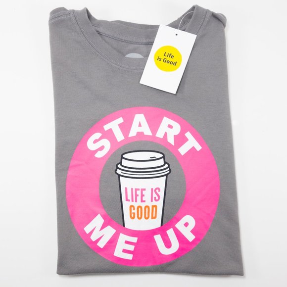Life Is Good Dunkin Donuts Shirt 